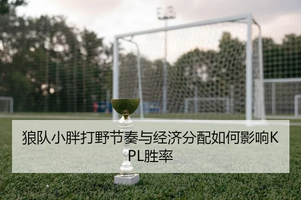 狼队小胖打野节奏与经济分配如何影响KPL胜率